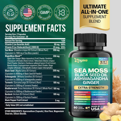 Sea Moss 16-in-1 Magic Blend