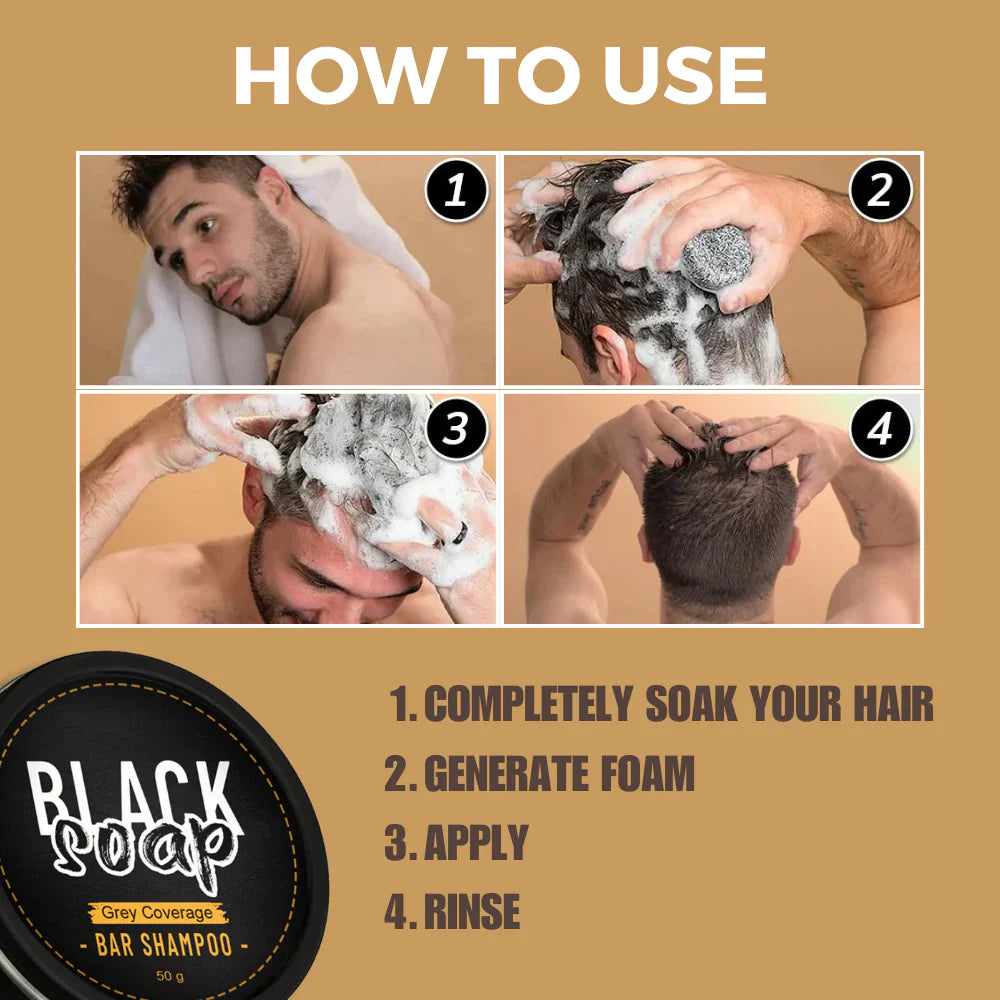 BlackSoap™ Anti-Gray Soap: Bring Your Hair to Life!