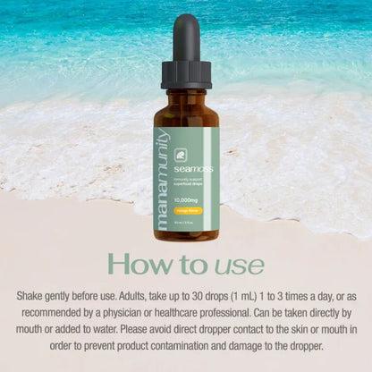 Sea Moss Liquid Drops